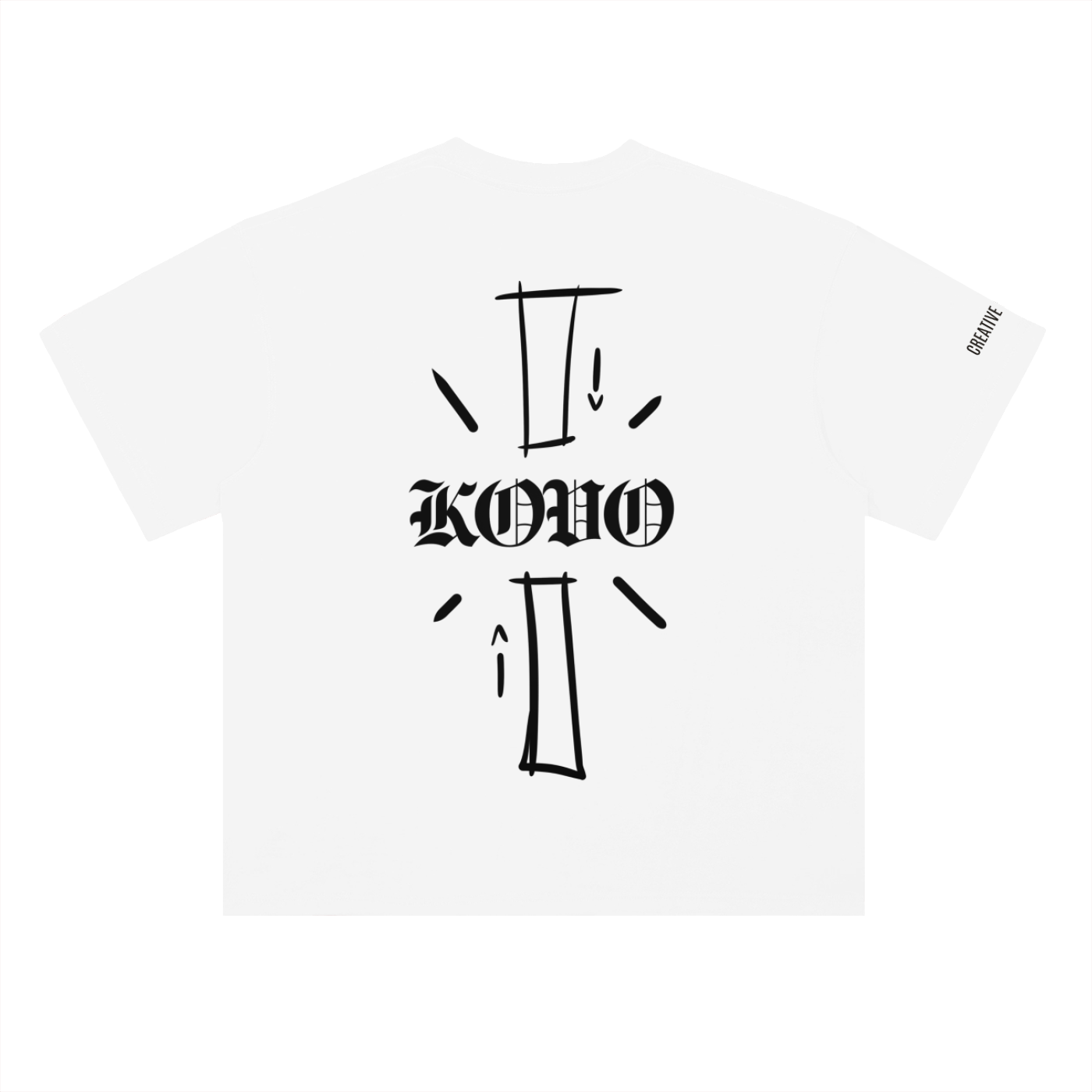 Heavyweight Drop Shoulder Cotton T-Shirt