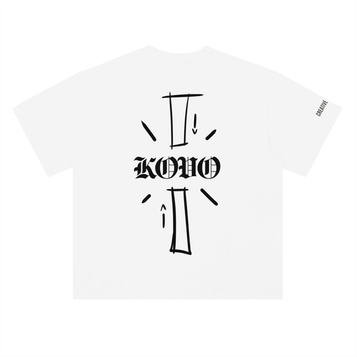 Heavyweight Drop Shoulder Cotton T-Shirt